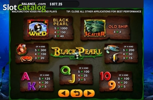 Οθόνη5. Black Pearl (GMW) Κουλοχέρης