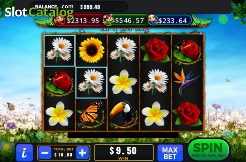 Οθόνη3. Fantasy Garden Κουλοχέρης