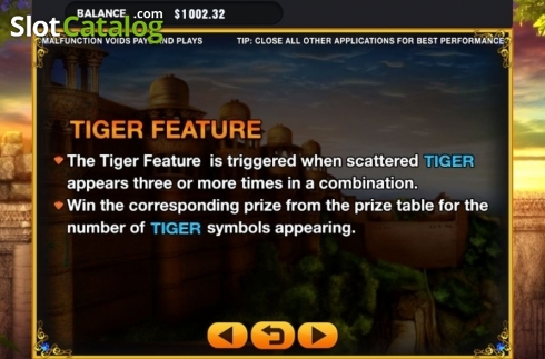 Οθόνη7. Ten Tigers Κουλοχέρης