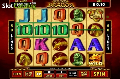 Οθόνη3. Golden Dragon (GMW) Κουλοχέρης 