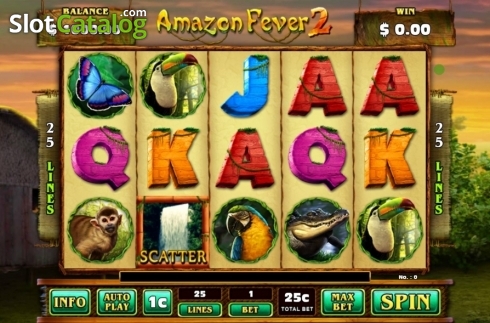 Οθόνη2. Amazon Fever 2 Κουλοχέρης 