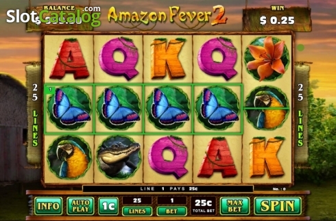 Οθόνη3. Amazon Fever 2 Κουλοχέρης 