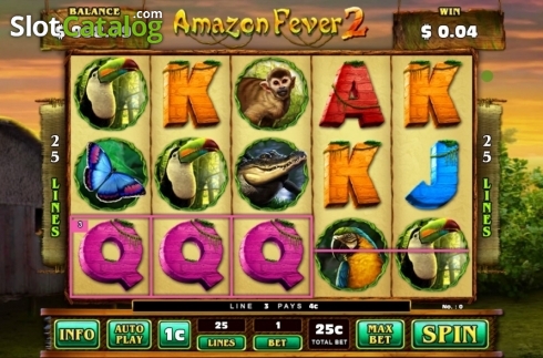 Οθόνη4. Amazon Fever 2 Κουλοχέρης 