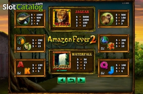 Οθόνη5. Amazon Fever 2 Κουλοχέρης 