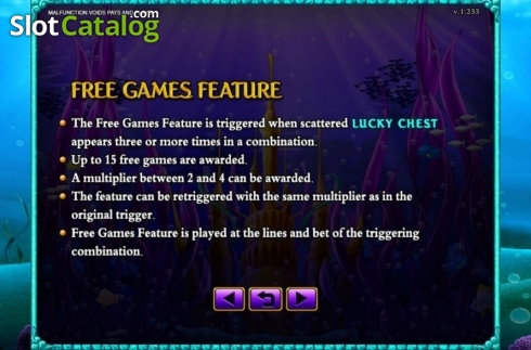 Οθόνη6. Mermaid's Lucky Chest Κουλοχέρης