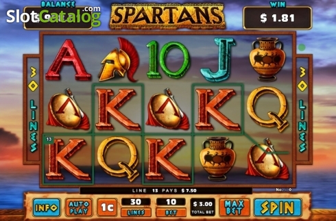 Οθόνη3. Spartans (GMW) Κουλοχέρης