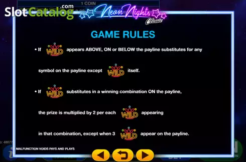 Οθόνη7. Neon Nights Classic Κουλοχέρης
