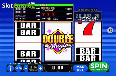Οθόνη2. Double Magic (GMW) Κουλοχέρης