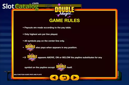 Οθόνη6. Double Magic (GMW) Κουλοχέρης