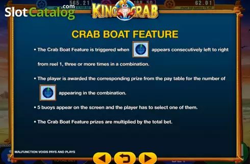 Οθόνη8. King of Crab Κουλοχέρης