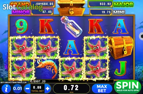 Οθόνη3. Treasure Cove (GMW) Κουλοχέρης