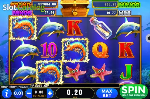 Οθόνη4. Treasure Cove (GMW) Κουλοχέρης