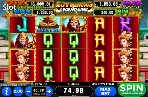 Οθόνη4. Sun Wukong (GMW) Κουλοχέρης