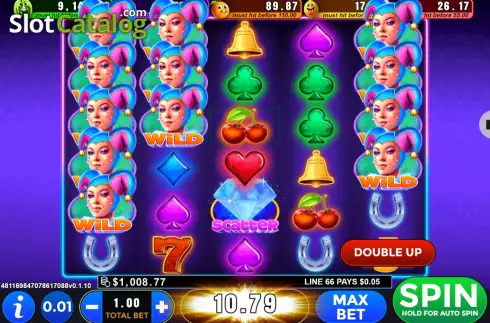 Οθόνη4. Joker's Go Wild Κουλοχέρης