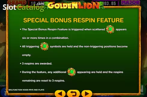 Οθόνη6. Golden Lion (GMW) Κουλοχέρης 