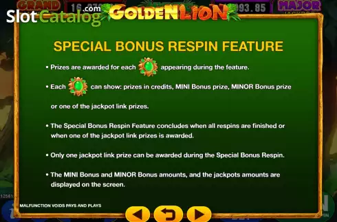 Οθόνη7. Golden Lion (GMW) Κουλοχέρης 