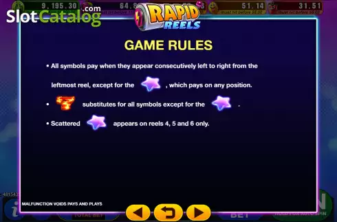 Οθόνη6. Rapid Reels (GMW) Κουλοχέρης