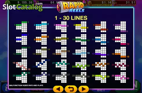 Οθόνη7. Rapid Reels (GMW) Κουλοχέρης