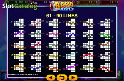 Οθόνη9. Rapid Reels (GMW) Κουλοχέρης