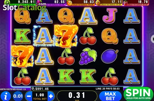 Οθόνη4. Seven's Go Wild Κουλοχέρης