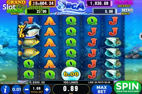 Οθόνη3. Orca (GMW) Κουλοχέρης