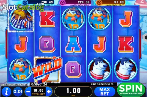Οθόνη4. Beargames Κουλοχέρης