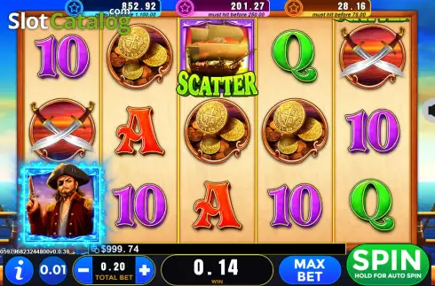 Οθόνη3. Treasure Quest (GMW) Κουλοχέρης