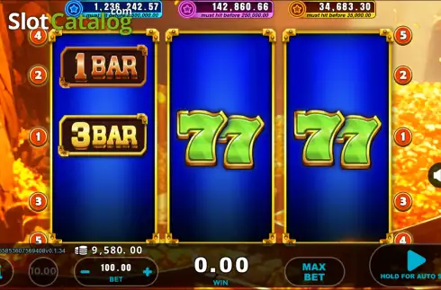 Οθόνη2. Double Gold Bars Κουλοχέρης