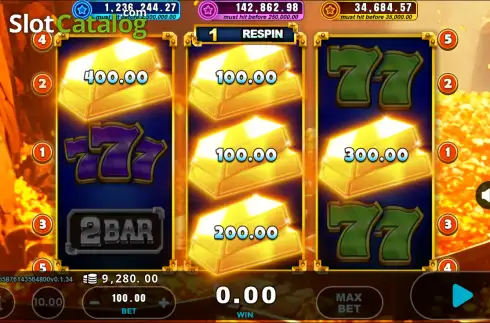 Οθόνη3. Double Gold Bars Κουλοχέρης