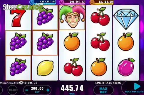 Οθόνη3. Joker's Wild Roll Κουλοχέρης