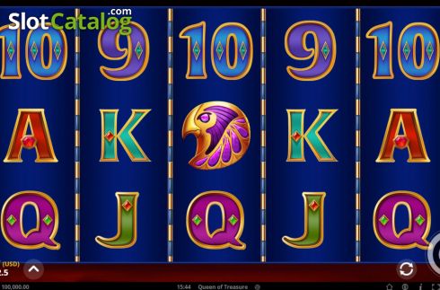 Οθόνη2. Queen of Treasure (GONG Gaming Technologies) Κουλοχέρης