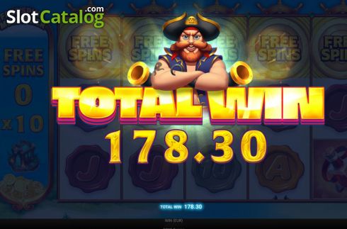 Οθόνη9. Pirate's Quest (GONG Gaming) Κουλοχέρης