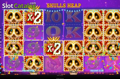 Οθόνη5. Skulls Heap Κουλοχέρης