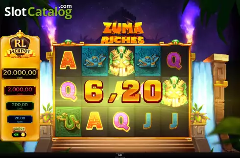 Οθόνη3. Zuma Riches Κουλοχέρης 
