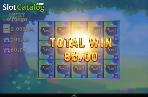 Οθόνη7. Lucky O'Mega Κουλοχέρης