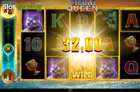 Οθόνη4. Viking Queen Κουλοχέρης