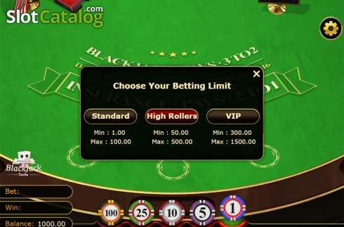 Οθόνη2. American Blackjack Turbo (GVG) Κουλοχέρης