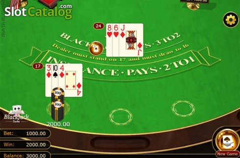 Οθόνη4. American Blackjack Turbo (GVG) Κουλοχέρης
