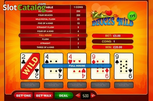 Οθόνη3. Deuces Wild (GVG) Κουλοχέρης