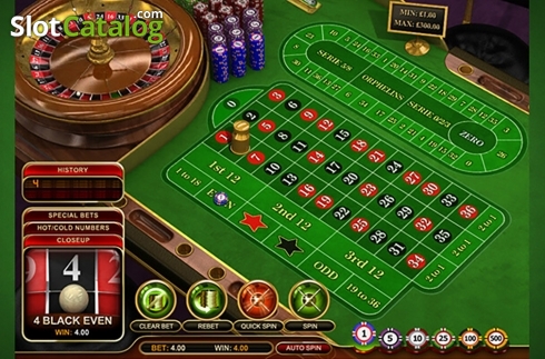 Οθόνη2. European Roulette Pro Special (GVG) Κουλοχέρης