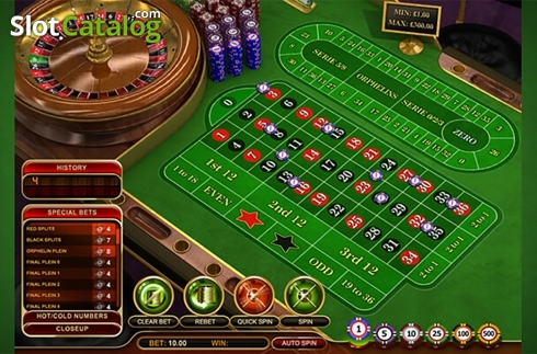 Οθόνη3. European Roulette Pro Special (GVG) Κουλοχέρης