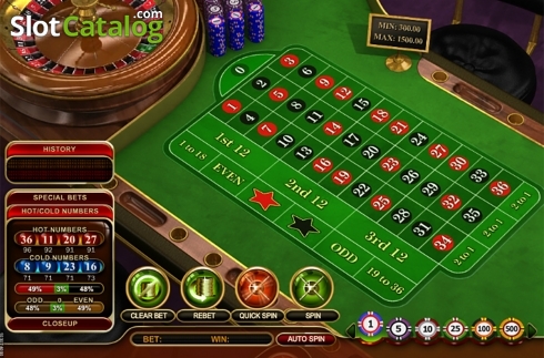 Οθόνη3. French Roulette Pro (GVG) Κουλοχέρης
