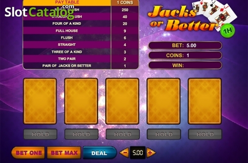 Οθόνη2. Jacks Or Better (GVG) Κουλοχέρης