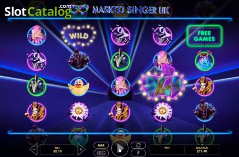 Οθόνη4. Masked Singer UK Κουλοχέρης