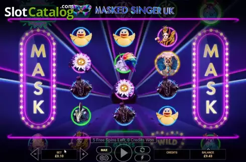 Οθόνη7. Masked Singer UK Κουλοχέρης