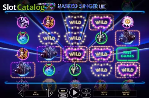 Οθόνη5. Masked Singer UK Κουλοχέρης