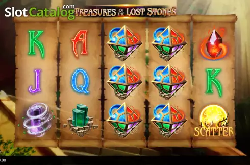 Οθόνη2. Treasures Of The Lost Stones Κουλοχέρης