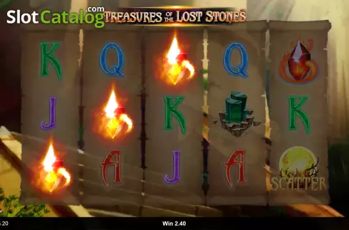 Οθόνη3. Treasures Of The Lost Stones Κουλοχέρης