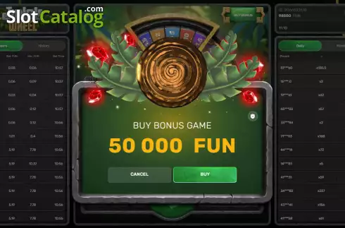 Οθόνη4. Jungle Wheel Κουλοχέρης
