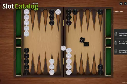 Οθόνη2. Backgammon (Galaxsys) Κουλοχέρης